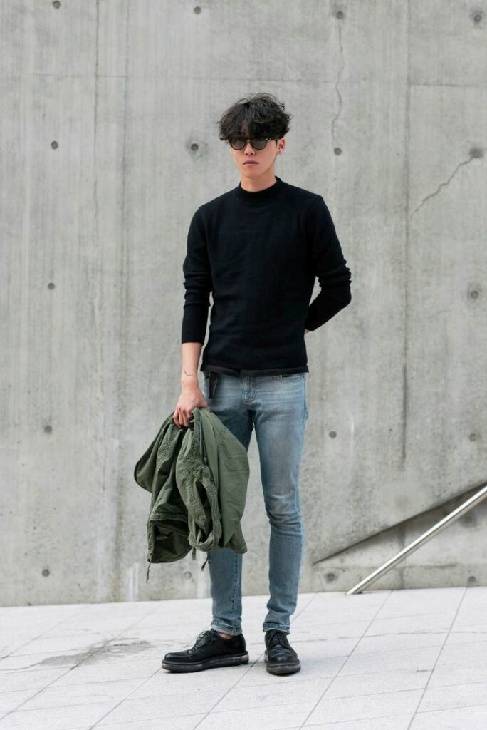 korean male street fashion