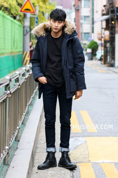 korean male street fashion