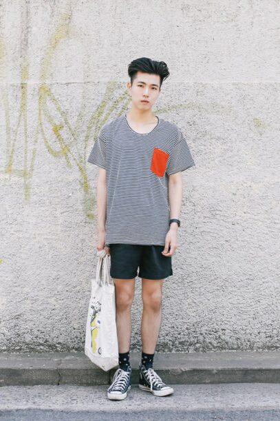 korean male street fashion