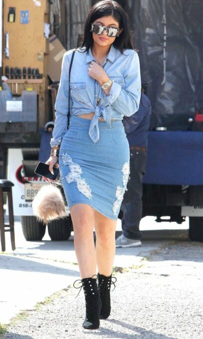 kylie jenner outfits street styles