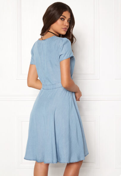 light denim dress