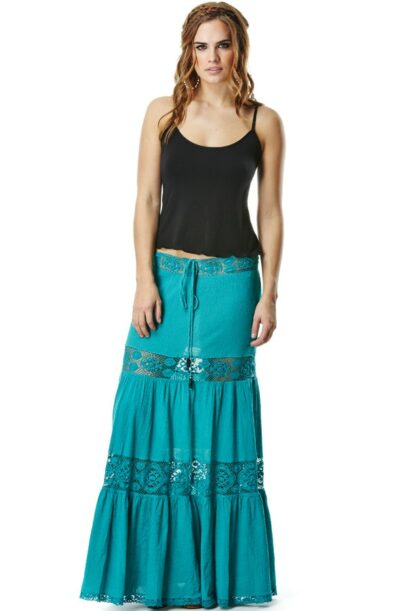 long skirt hippie outfit