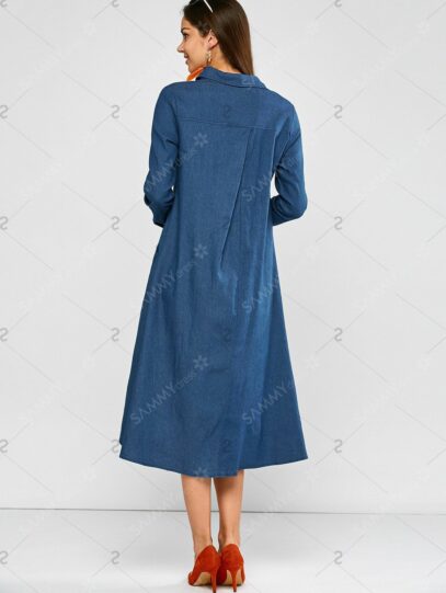 loose denim dress