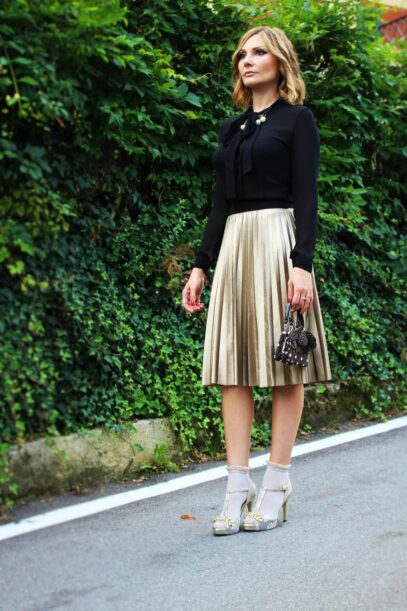 midi skirt outfit