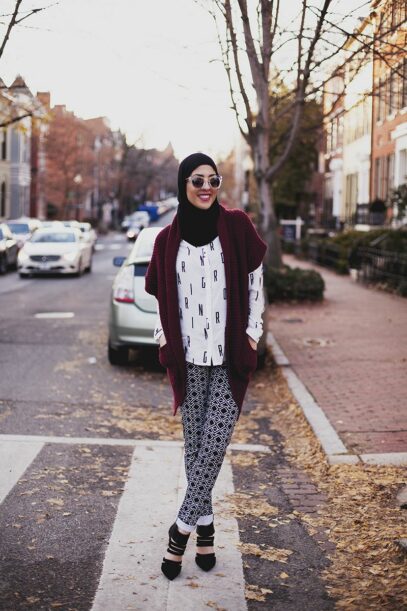 modest street fashion