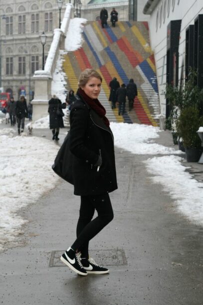 nike blazer outfit street style