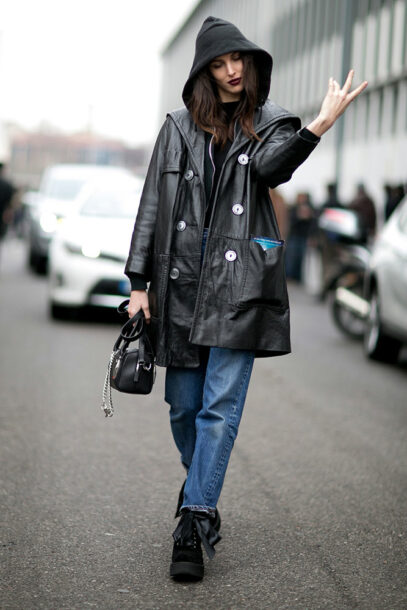 off duty model style street fashion