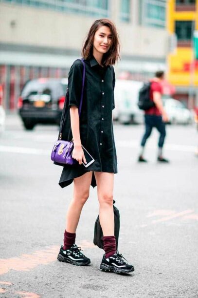off duty model style street fashion