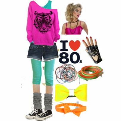 outfit ideas 80s style