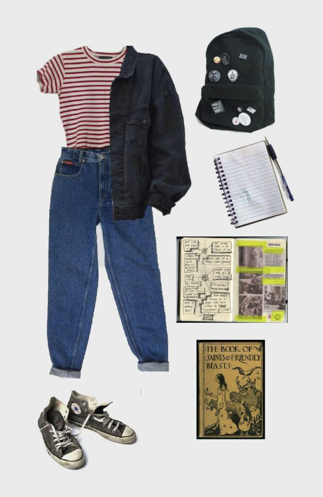 outfit ideas aesthetic 90s