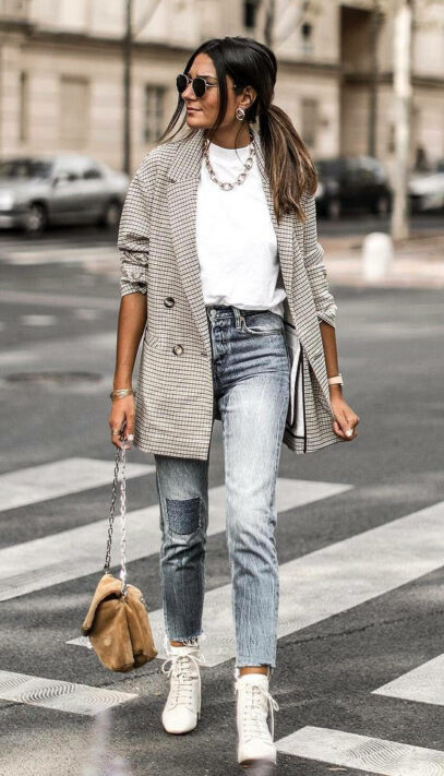 oversized blazer outfit street style