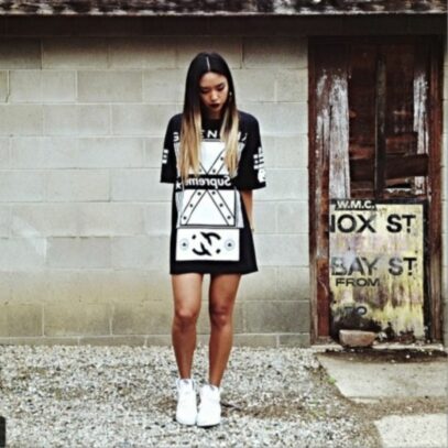 oversized tshirt outfit