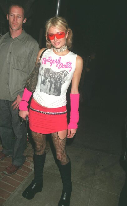 paris hilton 2000s fashion