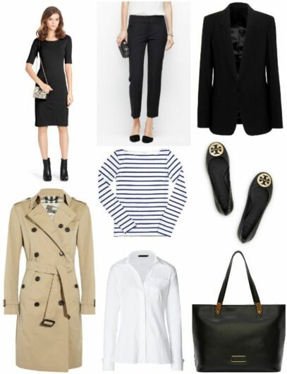 parisian style capsule wardrobe