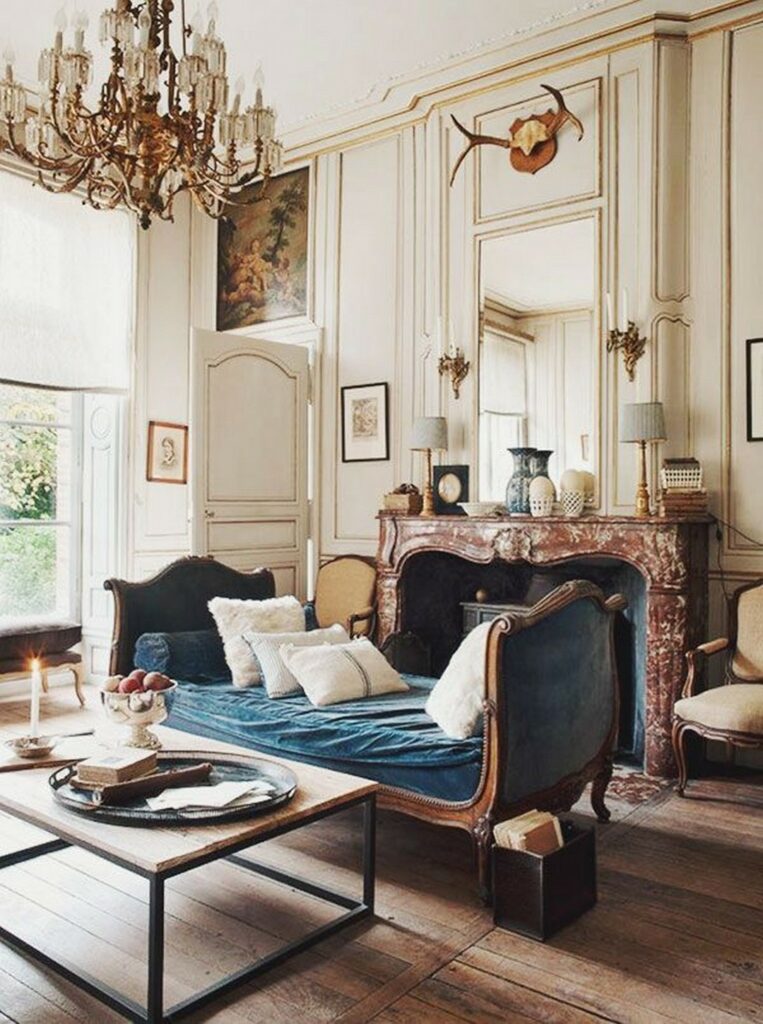 parisian style dining room