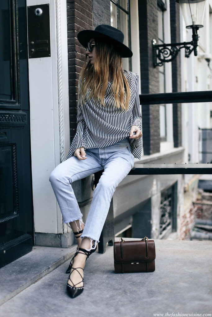 parisian style jeans