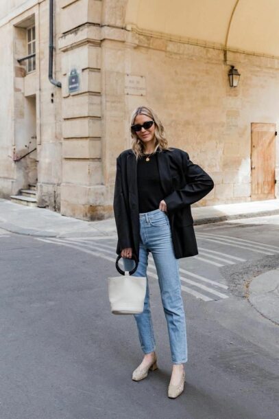 parisian style jeans