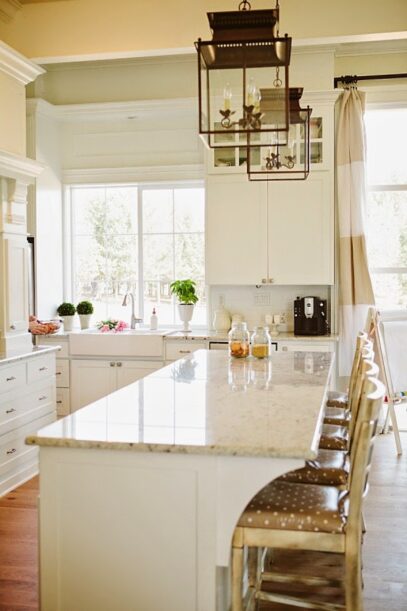 parisian style kitchen