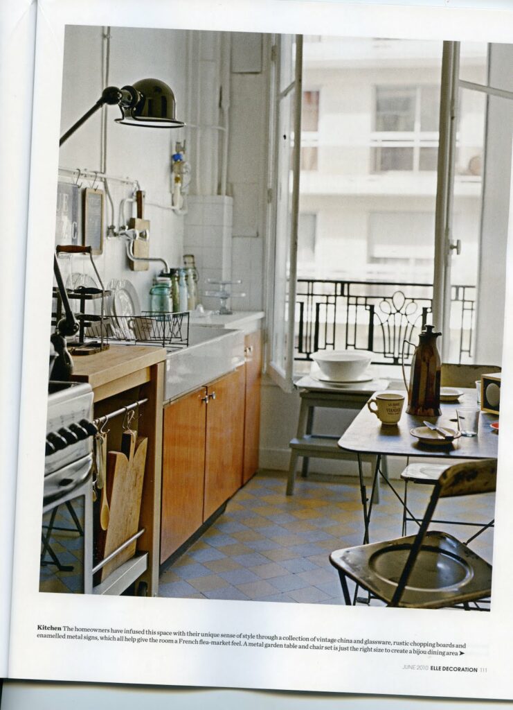 parisian style kitchen