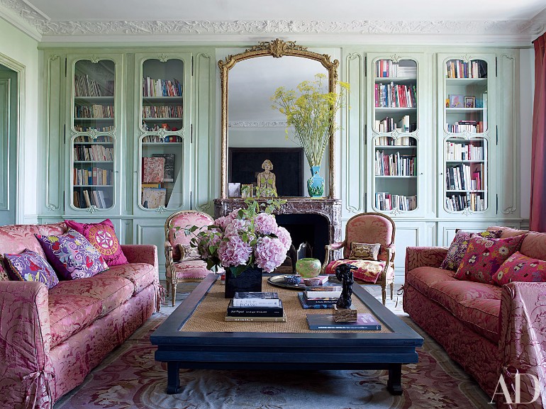 parisian style living room