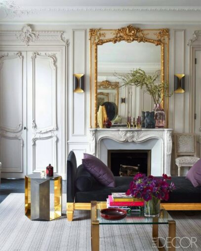 parisian style living room