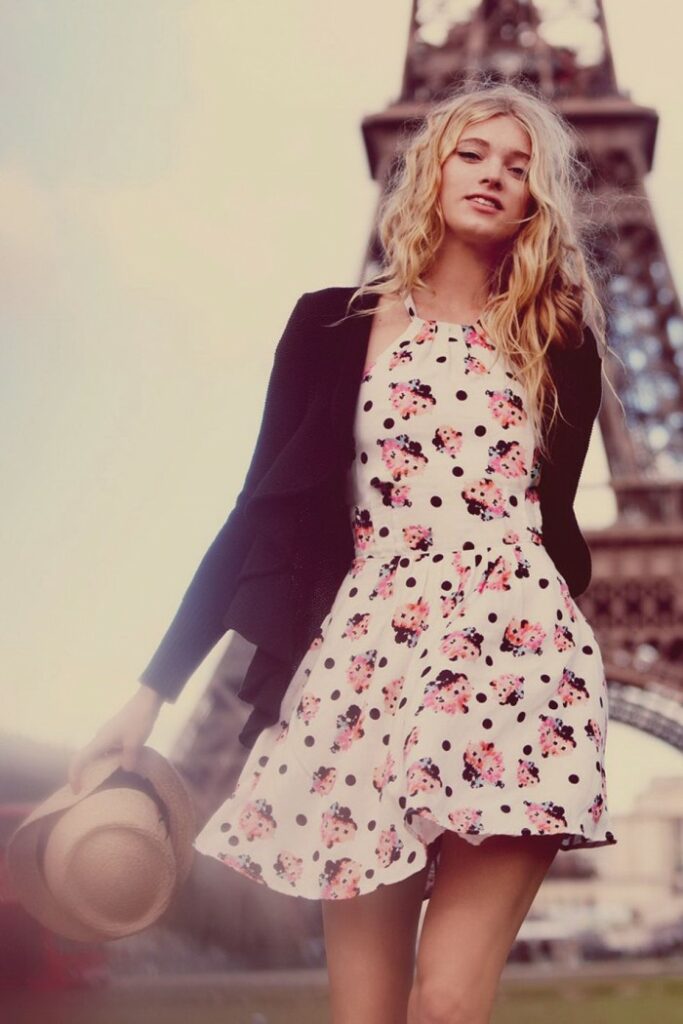 parisian style summer dresses
