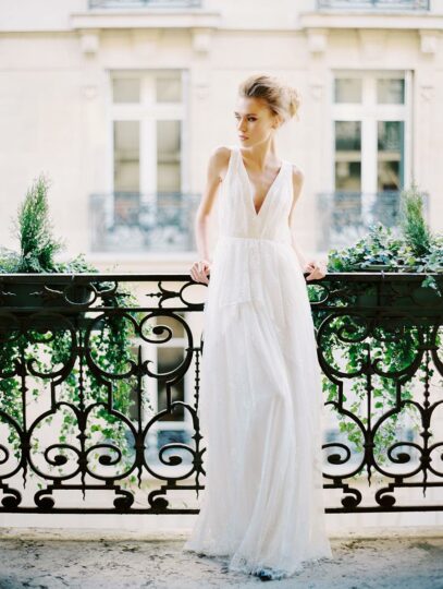 parisian style wedding
