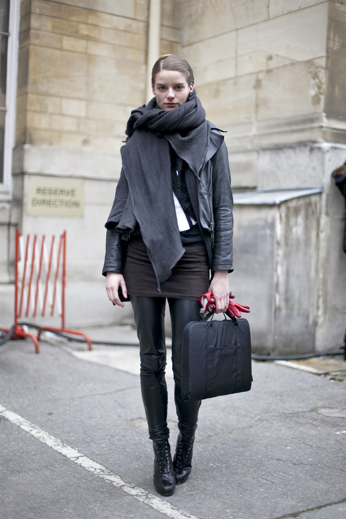 parisian style winter chic