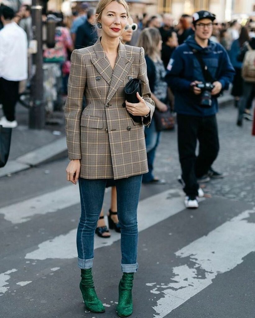 parisian style work outfit