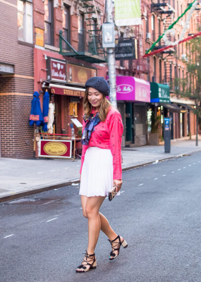 parisian style work outfit