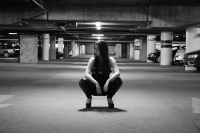 parking garage photoshoot street styles
