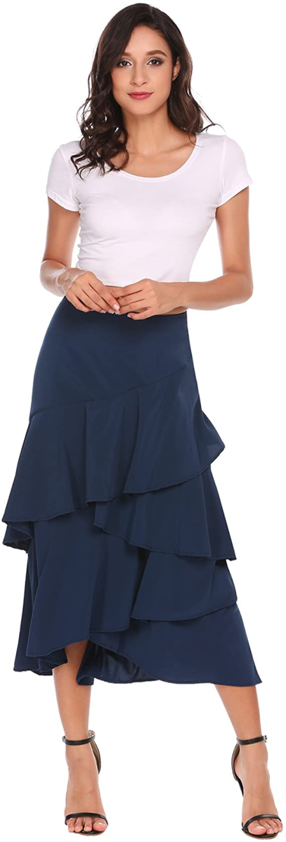 pleaded skirt outfits