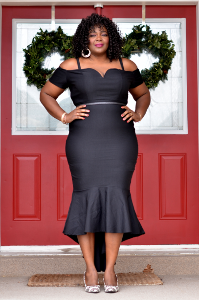 plus size outfits black girl dresses