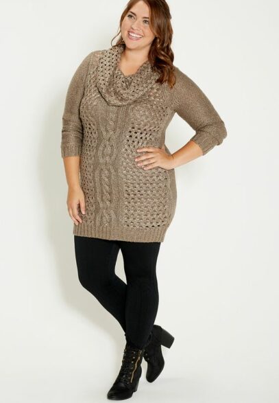 plus size outfits with leggings