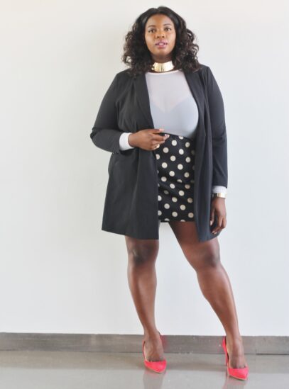 plus size parisian style