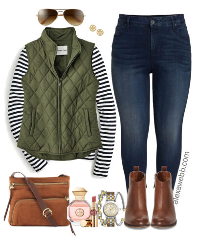 preppy plus size outfits