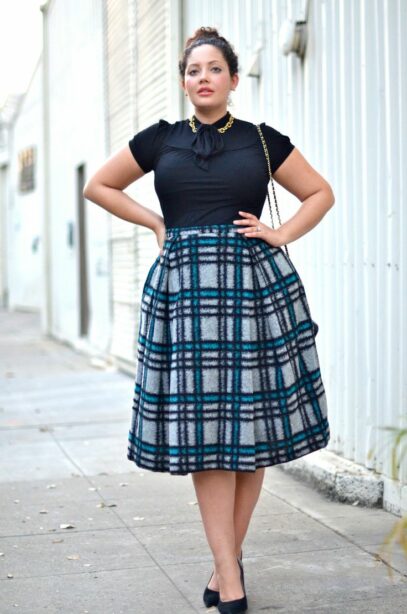 preppy plus size outfits