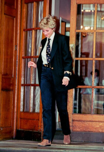 princess diana street style