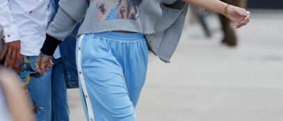 rihanna street style