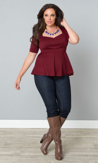 short plus size outfits