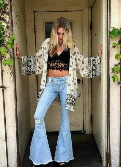 simple hippie outfits