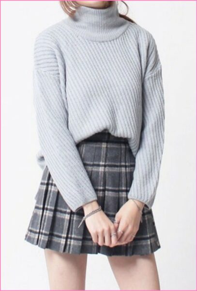 skirt outfits aesthetic