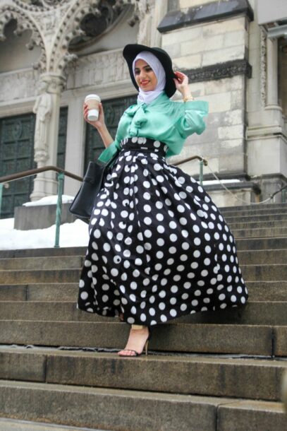 skirt outfits hijab