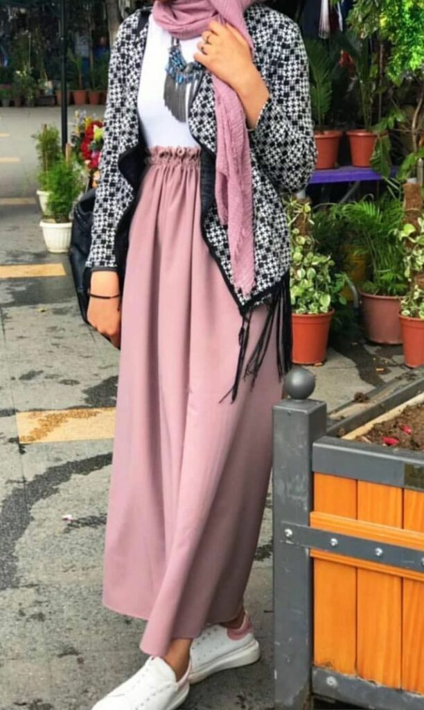 skirt outfits hijab