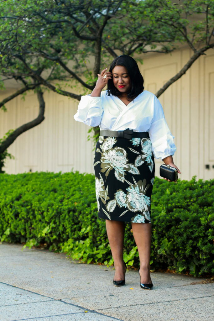 skirt plus size outfit