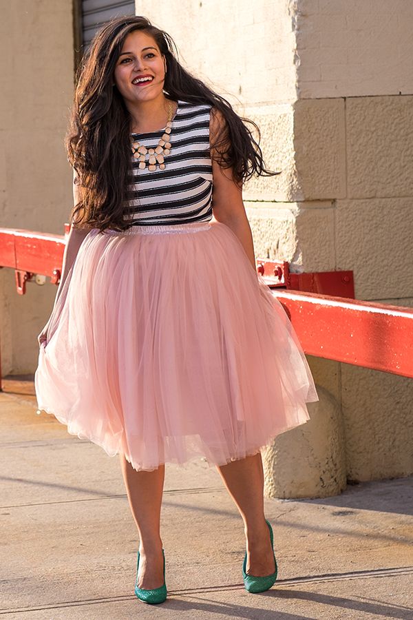skirt plus size outfit