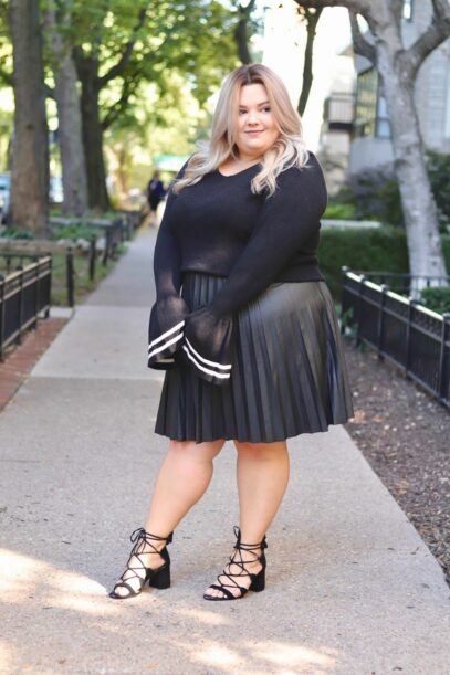 skirt plus size outfit