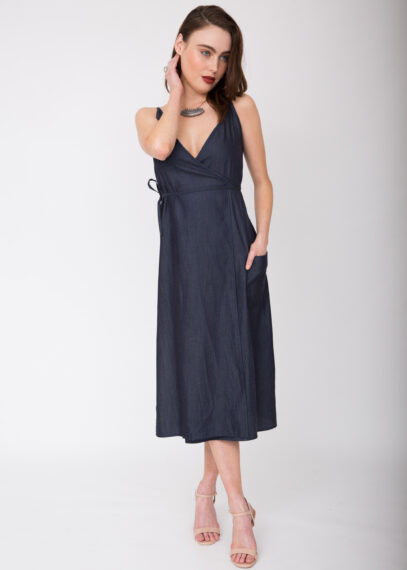 soft denim dress
