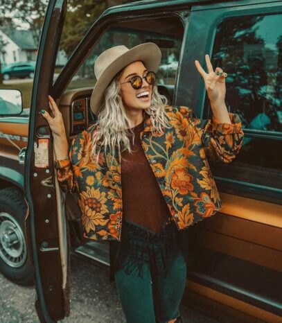 spring hippie outfits