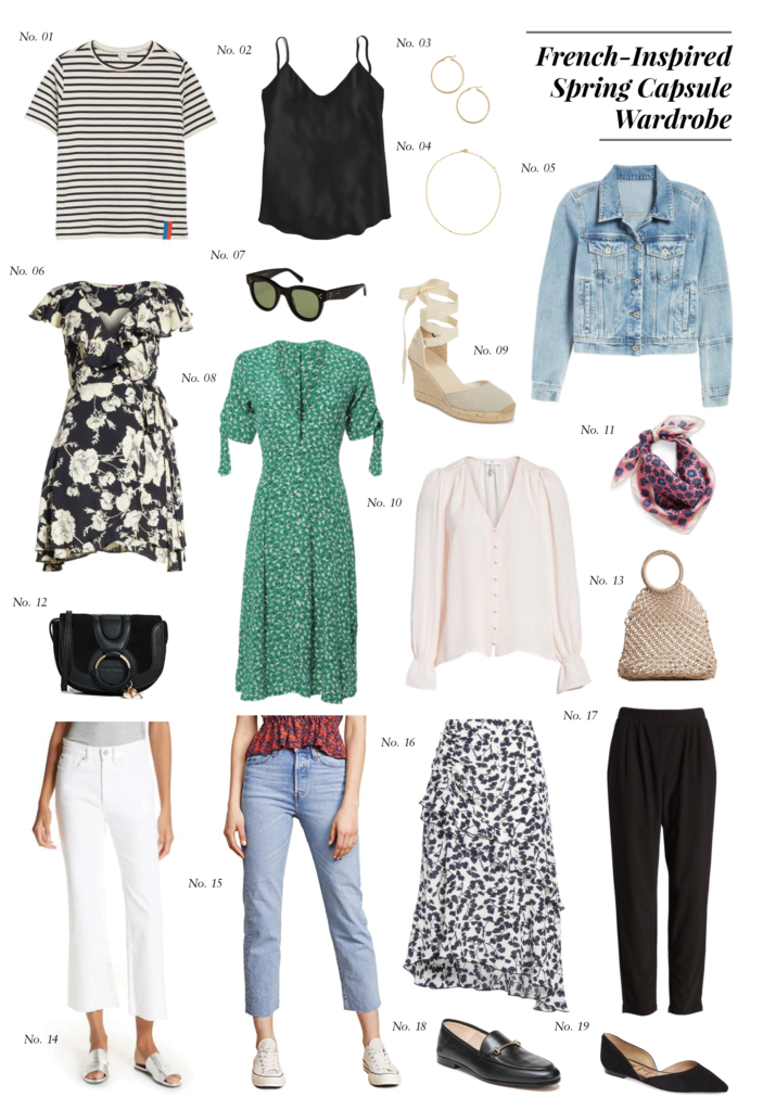 spring outfits french parisian style